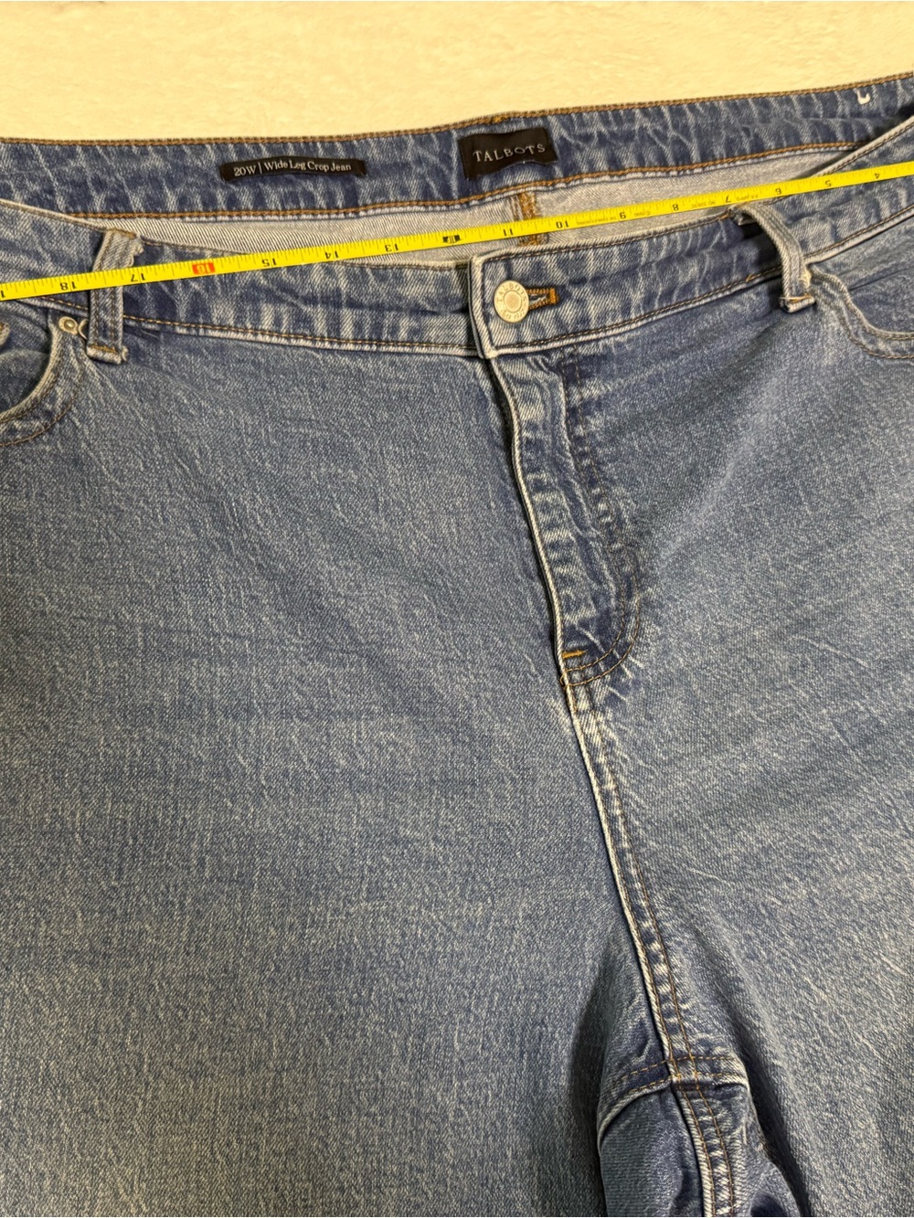 Talbots Light Blue Denim Bermuda Shorts - Picture 6 of 7